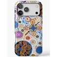 Dot-Painted Turtle and Lizard Tough Case for Apple iPhone Series ...