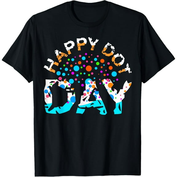 Dot Pattern Art September Happy International Dot Day T-Shirt