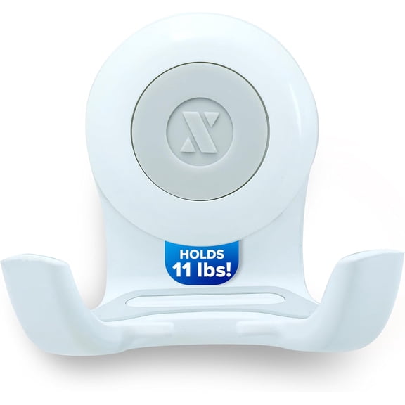 On The Dot Power Lock Suction Cup Hook, Razor Holder & Phone Cradle (Perfect for Shower & Mirror, Holds 11 lbs), No-Drilling, No Tools, Rust-Proof, Waterproof, Removeable