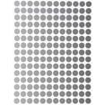 thumbnail image 1 of Dot Stickers ¼” inch 8mm Colored labels in Silver, 2700 Pack by Royal Green, 1 of 7
