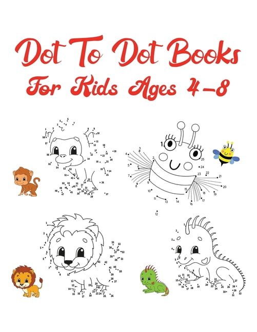 Dot To Dot Books For Kids Ages 48 An awesome Challenging and Fun
