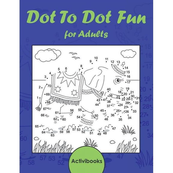 Dot To Dot Fun for Adults, (Paperback)