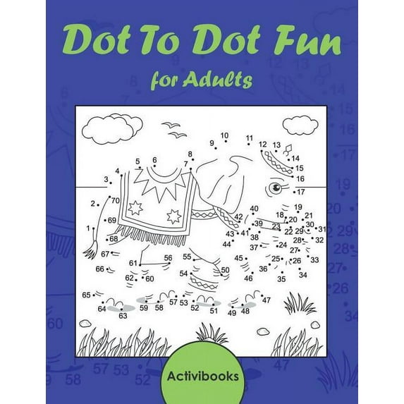Dot To Dot Fun for Adults, (Paperback)