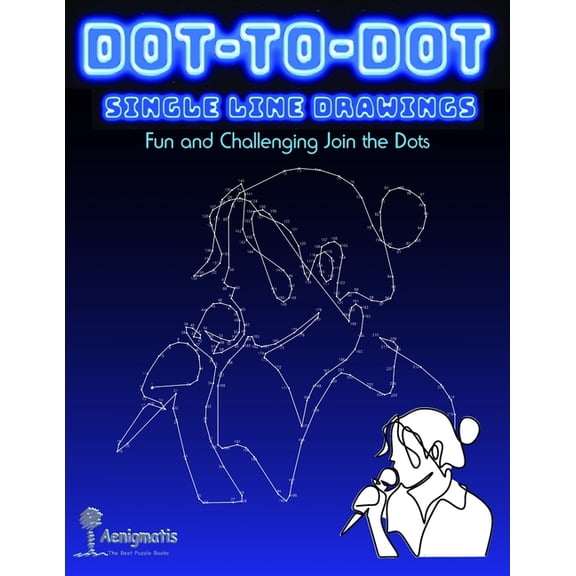 Dot-To-Dot Single Line Drawings, (Paperback)