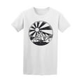 thumbnail image 1 of Dot Work Of Rising Sun T-Shirt Men -Image by Shutterstock, Male Small, 1 of 2