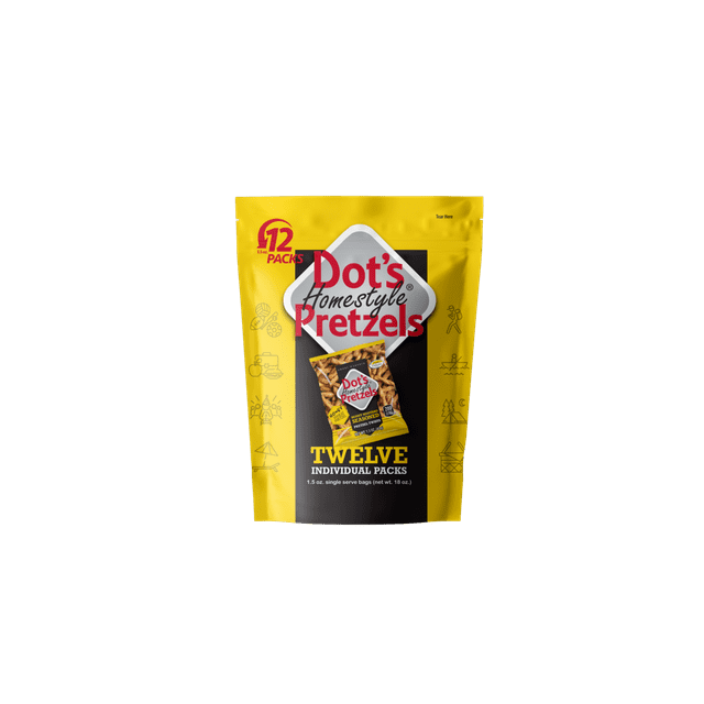 Dot's Homestyle Pretzels Honey Mustard Seasoned Pretzel Twists, 1.5 oz