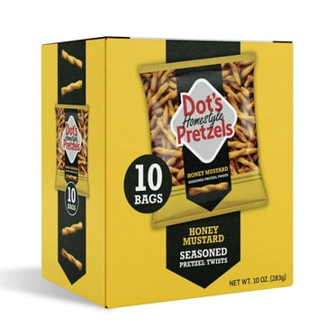Dot's Homestyle Pretzels Honey Mustard Seasoned Pretzel Twists, 1 oz, 10 Count
