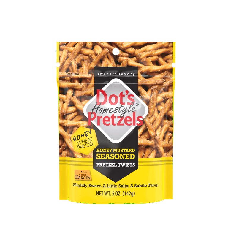 One Mighty Mill Honey Mustard Pretzels, 7 oz - King Soopers