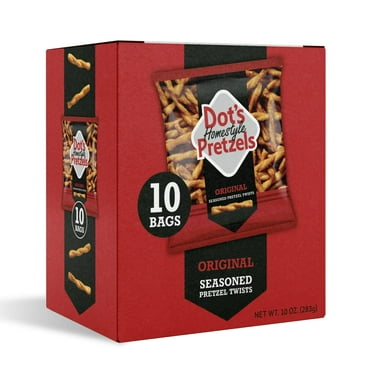 Dot's Homestyle Pretzels Original Seasoned Pretzel Twists, 1 oz, 10 Count