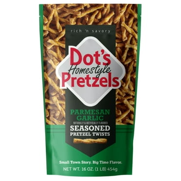 Dot's Homestyle Pretzels Parmesan Garlic Seasoned Pretzel Twists, 16 oz