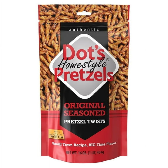 Dot's Pretzels Homestyle Original Seasoned 16.0oz Pack of 2