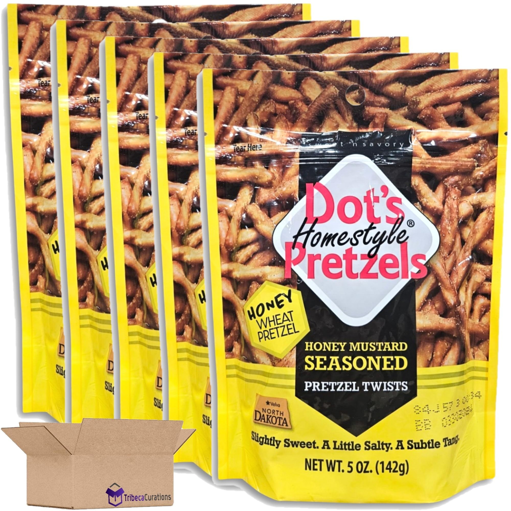 Dot's Pretzels Honey Mustard Seasoned Pretzel Twists Value Pack
