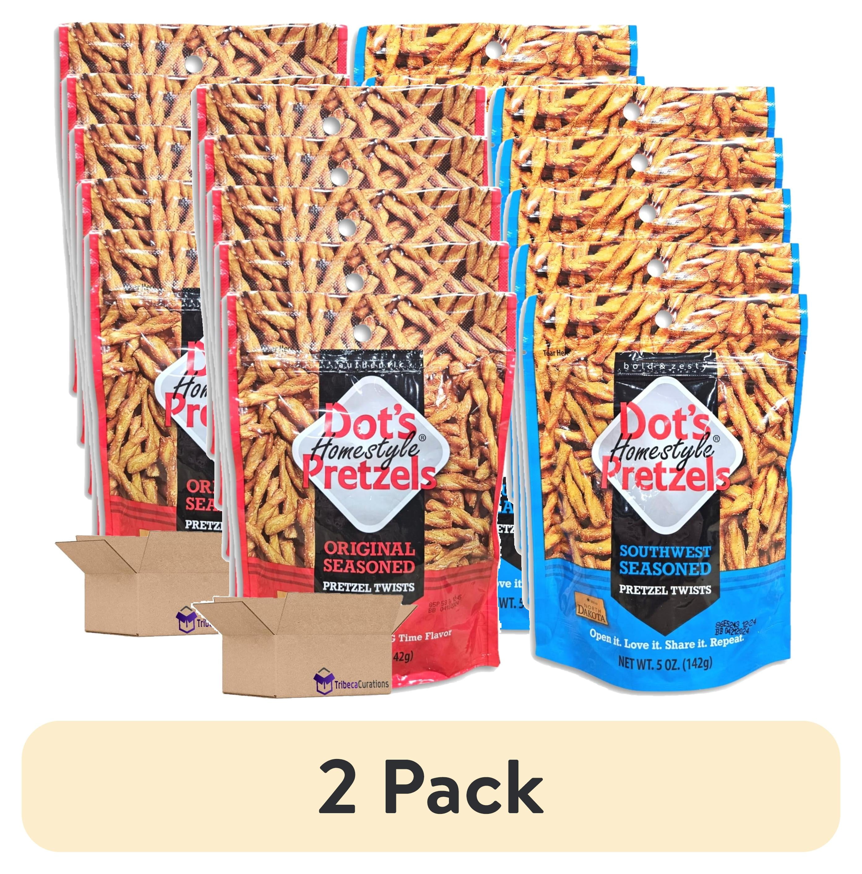 (2 pack) Dot's Pretzels Original & Southwest Seasoned Pretzel Twists