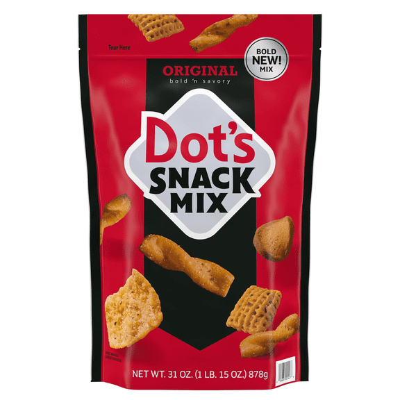 Dot's Pretzels Snack Mix Original Mini Pretzel Twists 31 oz