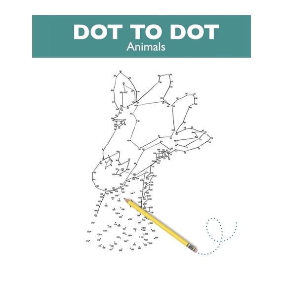 Dot to Dot - Animals: Dots to Dots Adults point by point dots to dots animal drawing animals Dots to connect, (Paperback)