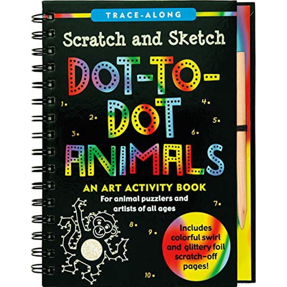 Pre-Owned Scratch & Sketch Dot-To-Dot Animals (Trace-Along) (Misc.) 1441321691 9781441321695