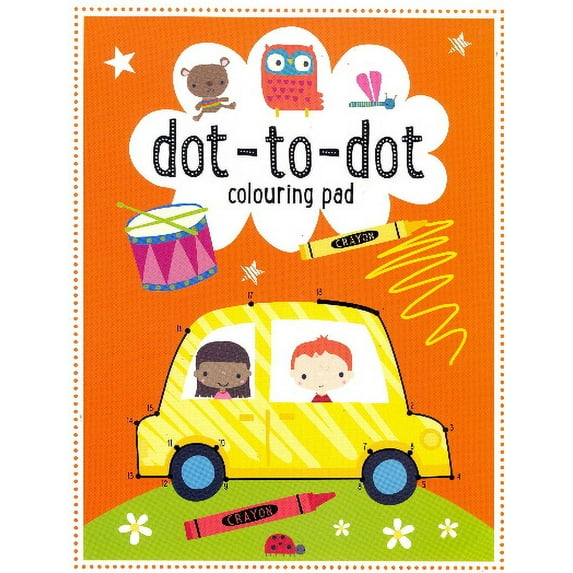 Dot-to-Dot Colouring Pad