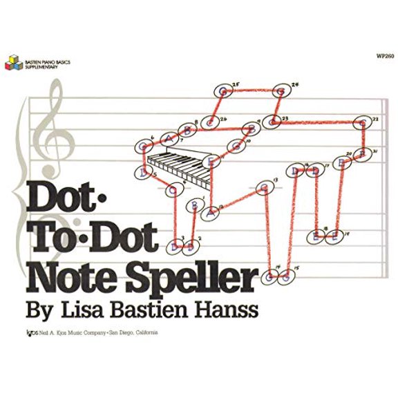 Pre-Owned Dot-to-Dot Note Speller (Bastien Piano Basics) Paperback