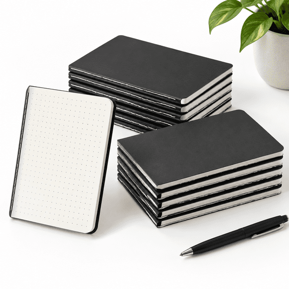 DotGrid A6 Pocket Dot Grid Notebooks, 20 Pack Mini 3.5x5.5 Inch Journal