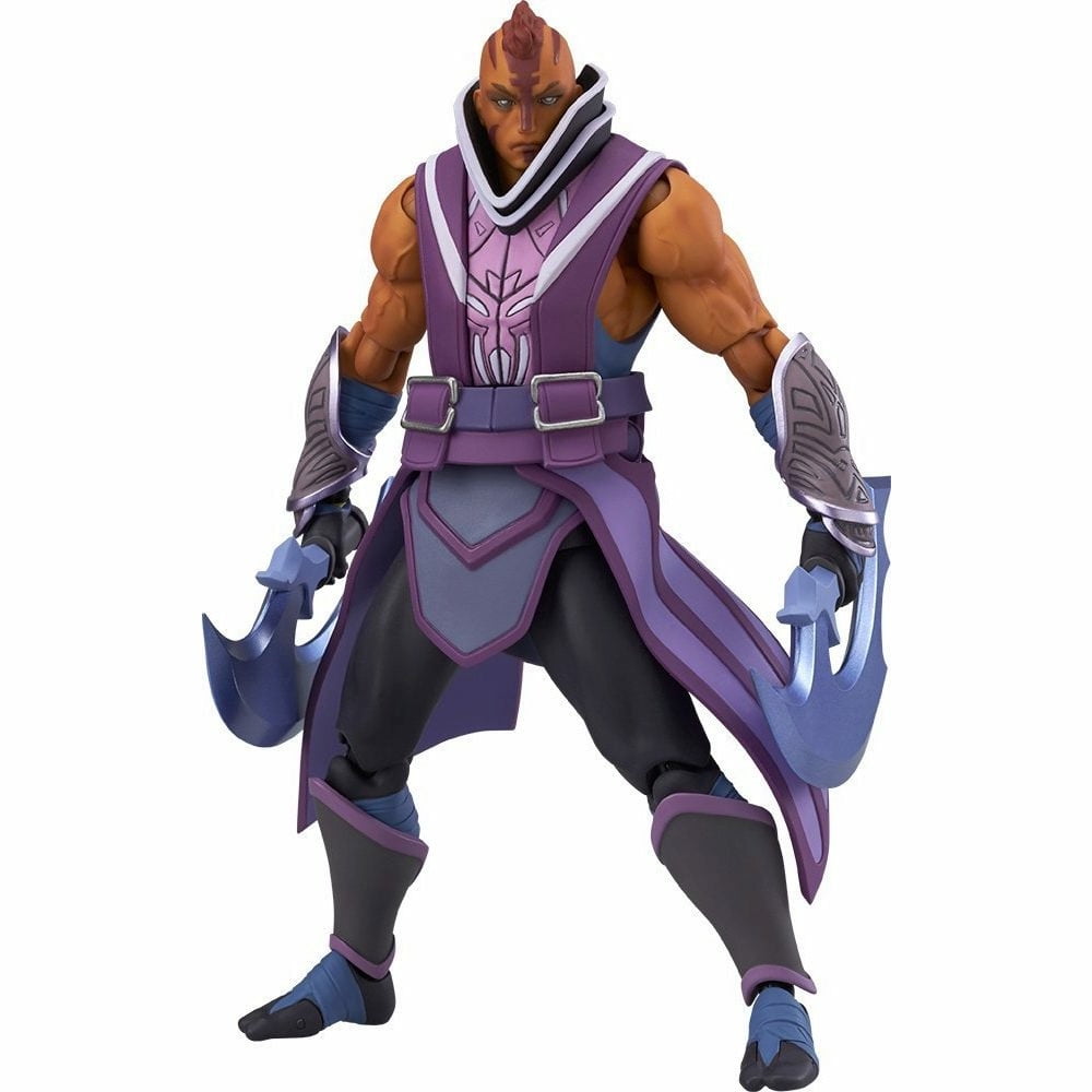 (未使用･未開封品)　figma Dota 2 アンチメイジ ノンスケール ABS&PVC製 塗装済み可動フィギュア qdkdu57 Figma Dota 2 Anti-Mage Action Figure with Articulated Stand