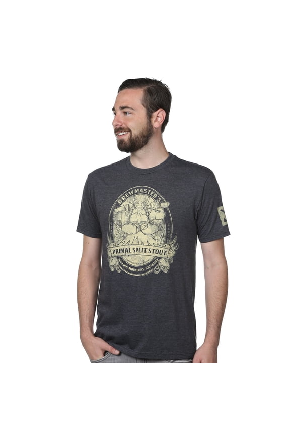 II Mens T-Shirt - Brewmaster Primal Split Stout (3X-Large)