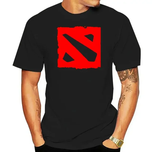 Dota 2 T Shirts Cotton Short Sleeve Print Dota Custom Tshirt