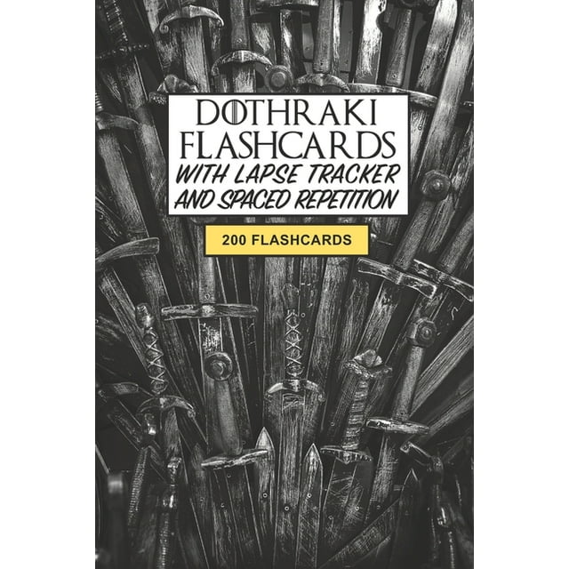 Dothraki Flashcards Create your own Dothraki flashcards. Learn the