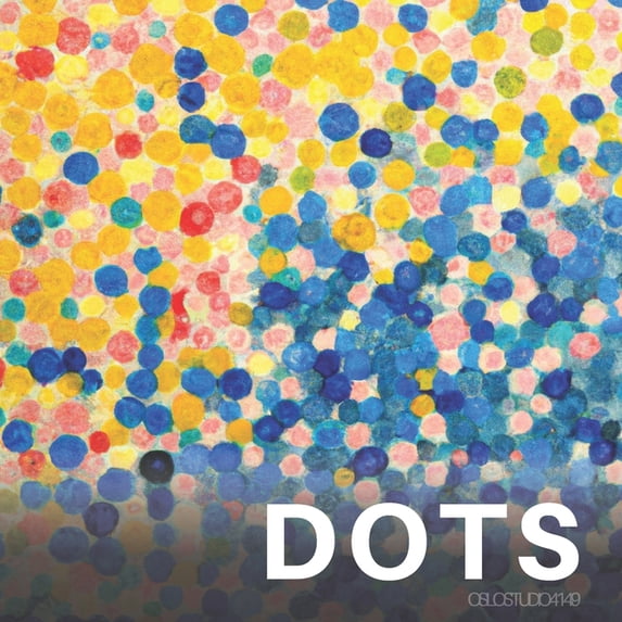 Dots: A Collection of Abstract Pointillist Paintings Made with Artificial Intelligence Techniques, (Paperback)