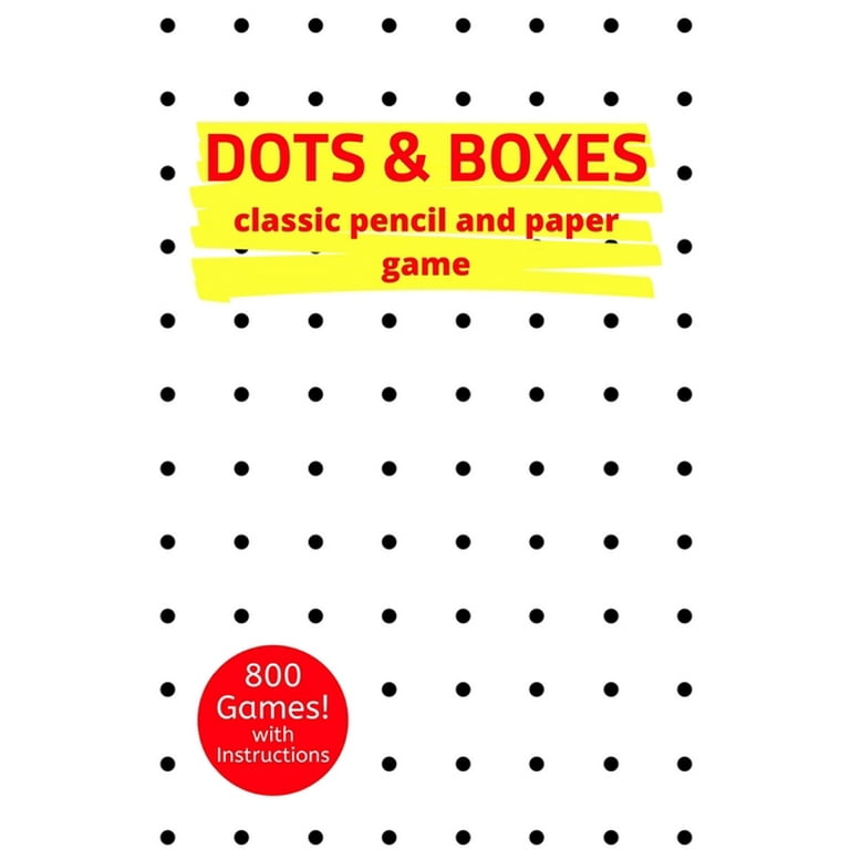 Dot Boxes and Tic-Tac_Toe: Paper & Pencil Games for Kid's 7-12