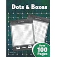 thumbnail image 1 of Pre-Owned Dots & Boxes - Over 100 Pages: A Classic Strategy Game - Large and Small Playing Squares - Big Book: Dot to Dot Grid, Game of Dots, Boxes, Dot and Line, Pigs in Paperback, 1 of 1