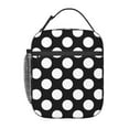 thumbnail image 1 of Dots Insulated Lunch Bag For Boys Girls,Reusable Waterproof LunchBox Cooler Tote Bag for Office, Work, Picnic, 1 of 9