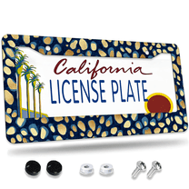 1 Pcs American flag License Plate Frame, License Plate Cover for Car ...