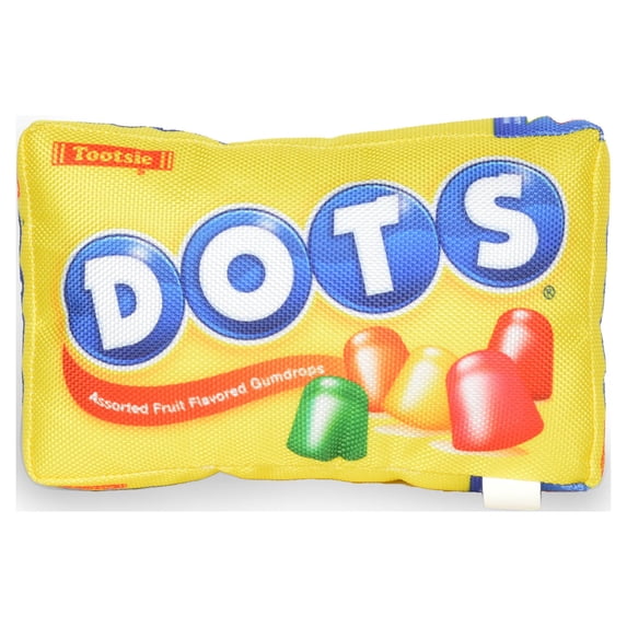 Dots Plush Dog Toy