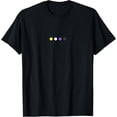 thumbnail image 1 of Dots Subtle Nonbinary Flag Enby Pride Trans LGBTQ Queer T-Shirt, 1 of 5