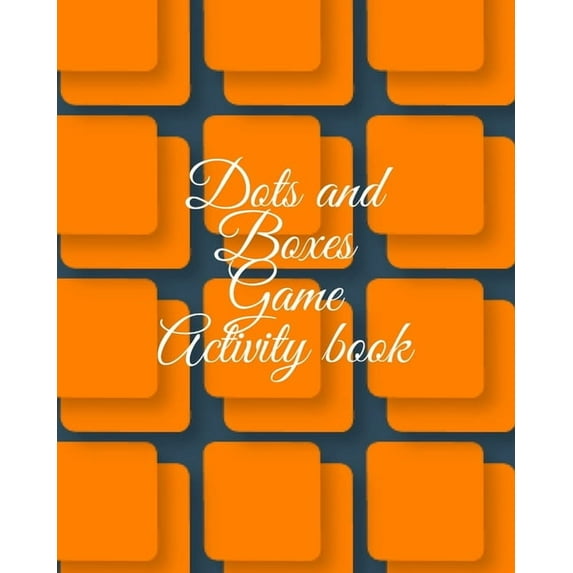 Dots and boxes game activity book, (Paperback)