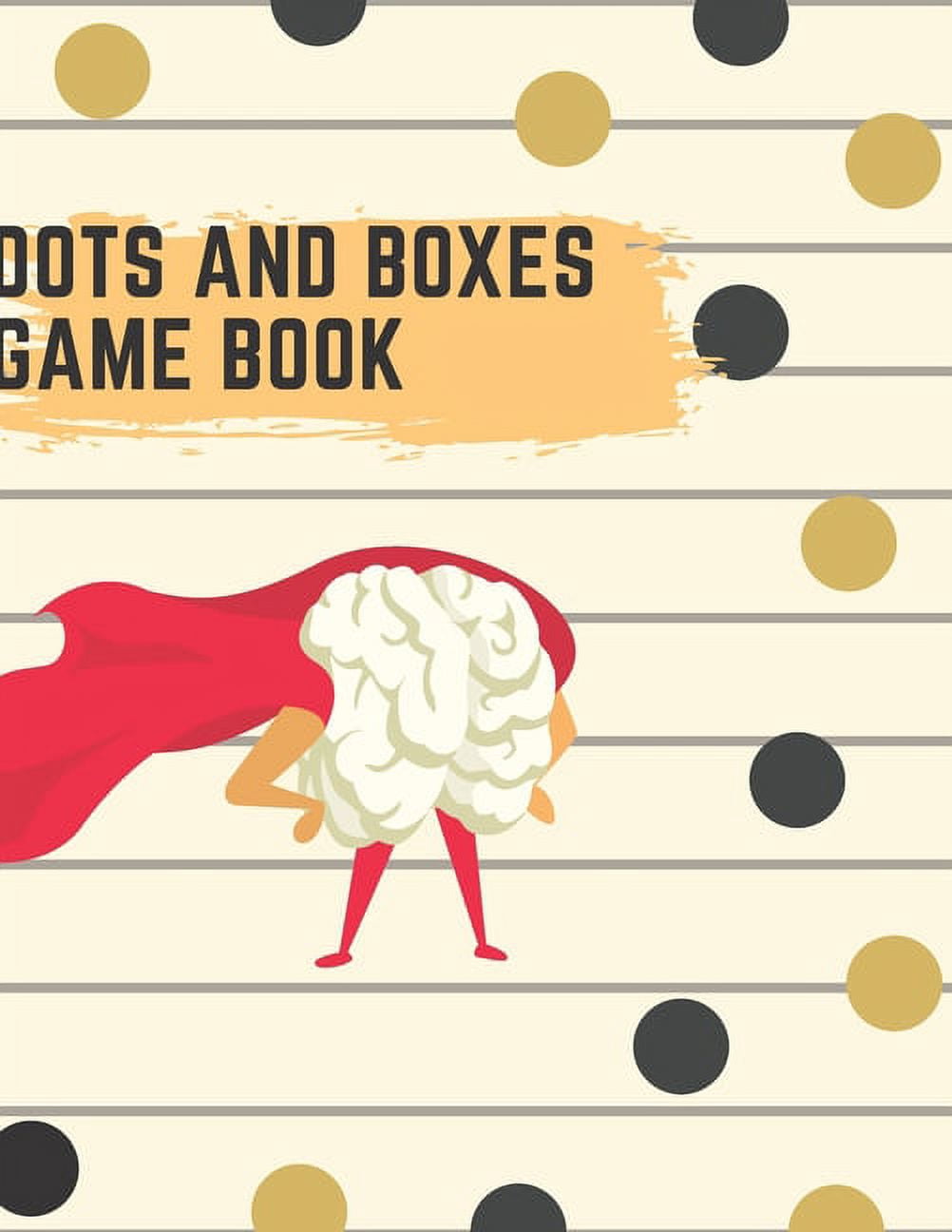 Dots and boxes game book, activity book for kids and adults: Dost and boxes game (Paperback)