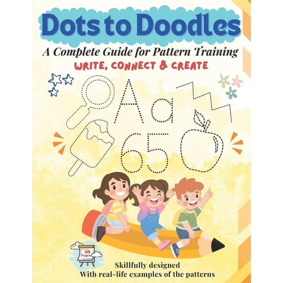 Pattern Real Items Examples Dots to Doodles: A complete guide for pattern training: Skillfully ...