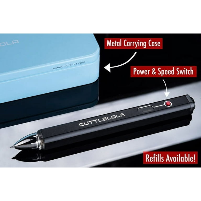DotsPen Electric Pen-Pen + 5 Black Ink Refills