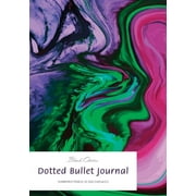 Dotted Bullet Journal Medium A5 - 5.83X8.27 Marbled, Paperback