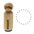 thumbnail image 1 of Dotted Circle Outline Rubber Stamp for Scrapbooking Crafting Stamping - Medium 1 Inch, 1 of 1