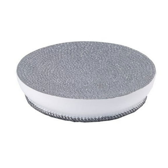 Dotted Circles Soap Dish White