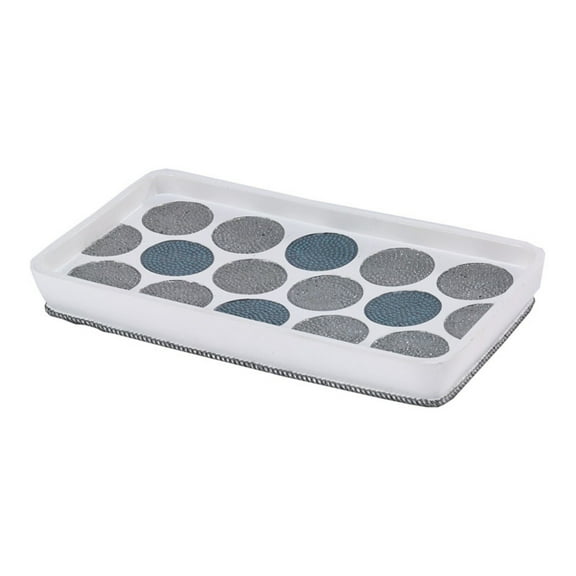 Dotted Circles Tray White