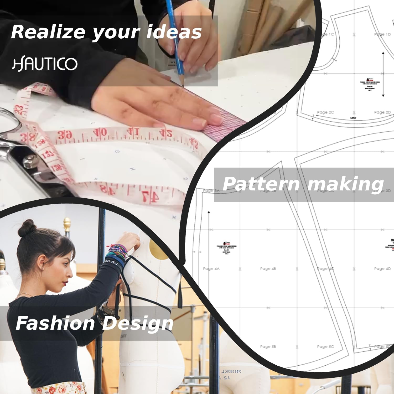 Dotted Pattern Paper For Sewing