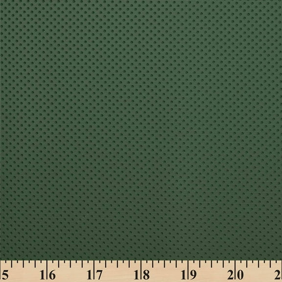 Dotted Stretch Vinyl Fabric Upholstery Perforated 54" Wide BTY Auto Home Commercial (Forest Green)