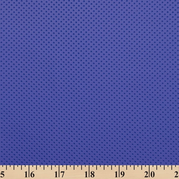 Dotted Stretch Vinyl Fabric Upholstery Perforated 54" Wide BTY Auto Home Commercial (Royal Blue)