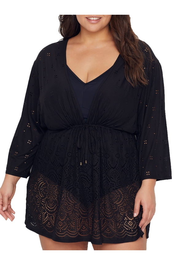 Womens Plus Size Gypsy Gem Swim Cover-Up Style-DTGGC2X0 Swimsuit