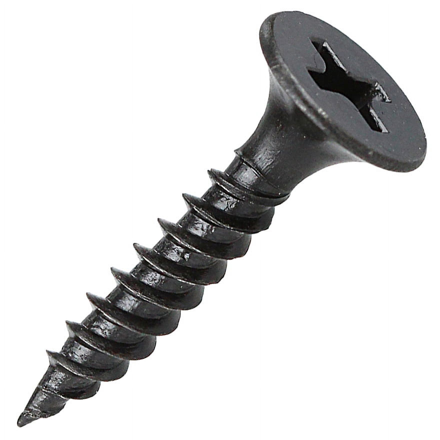 Dottie DWT6114 6” x 1-1/4” Phillips Fine Thread Bugle Head Drywall Screws (Box of 500)