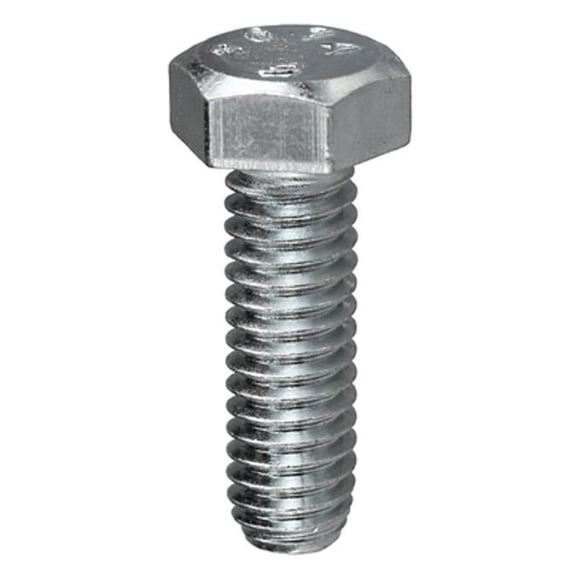 Dottie MB1412 Zinc Plated Steel Full Threaded Tap Bolt 1/4 Inch x 1/2 Inch