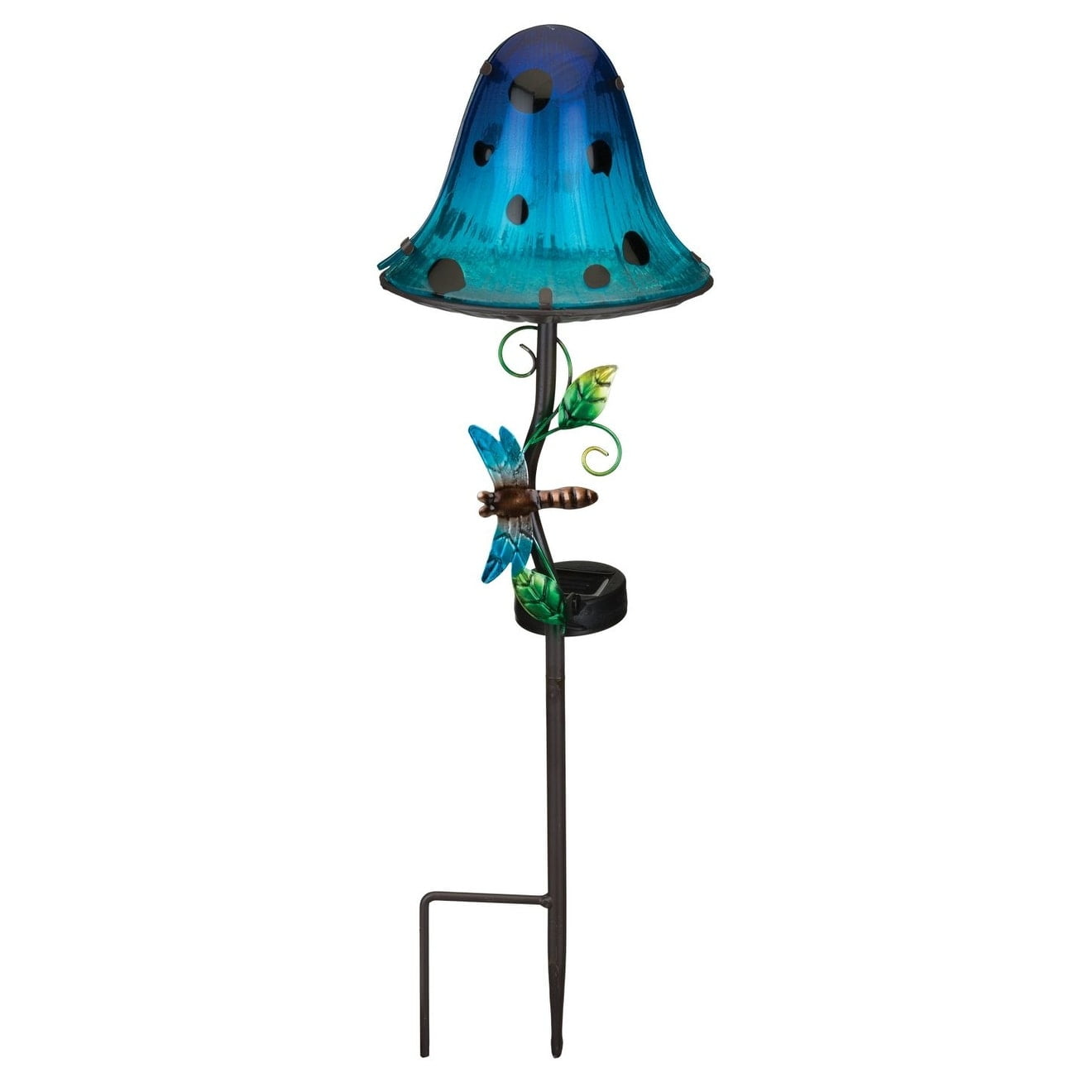 Dottie Mushroom Solar Stake - Blue