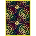 thumbnail image 1 of Dottie Rainbow 7 ft.8 in. x 10 ft.9 in.  WearOn Nylon Machine Tufted- Cut Pile Whimsy Rug, 1 of 1